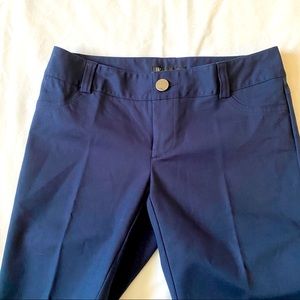 INC straight leg navy Pants size 0